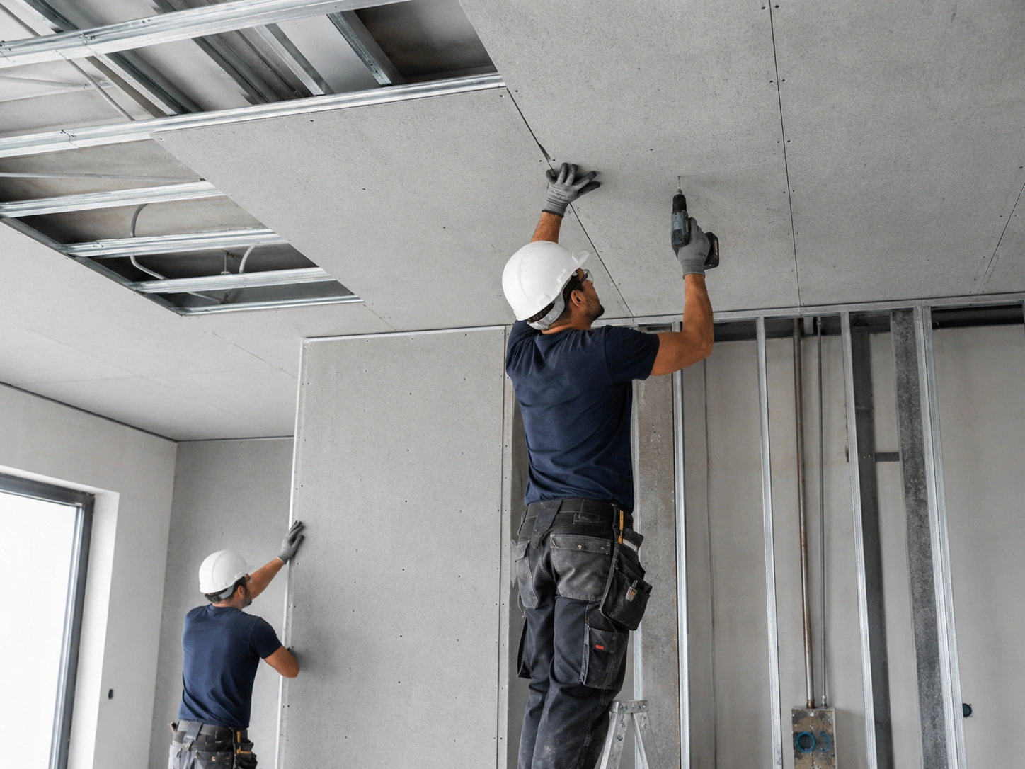 تركيب ألواح الأسمنت (Cement Board)